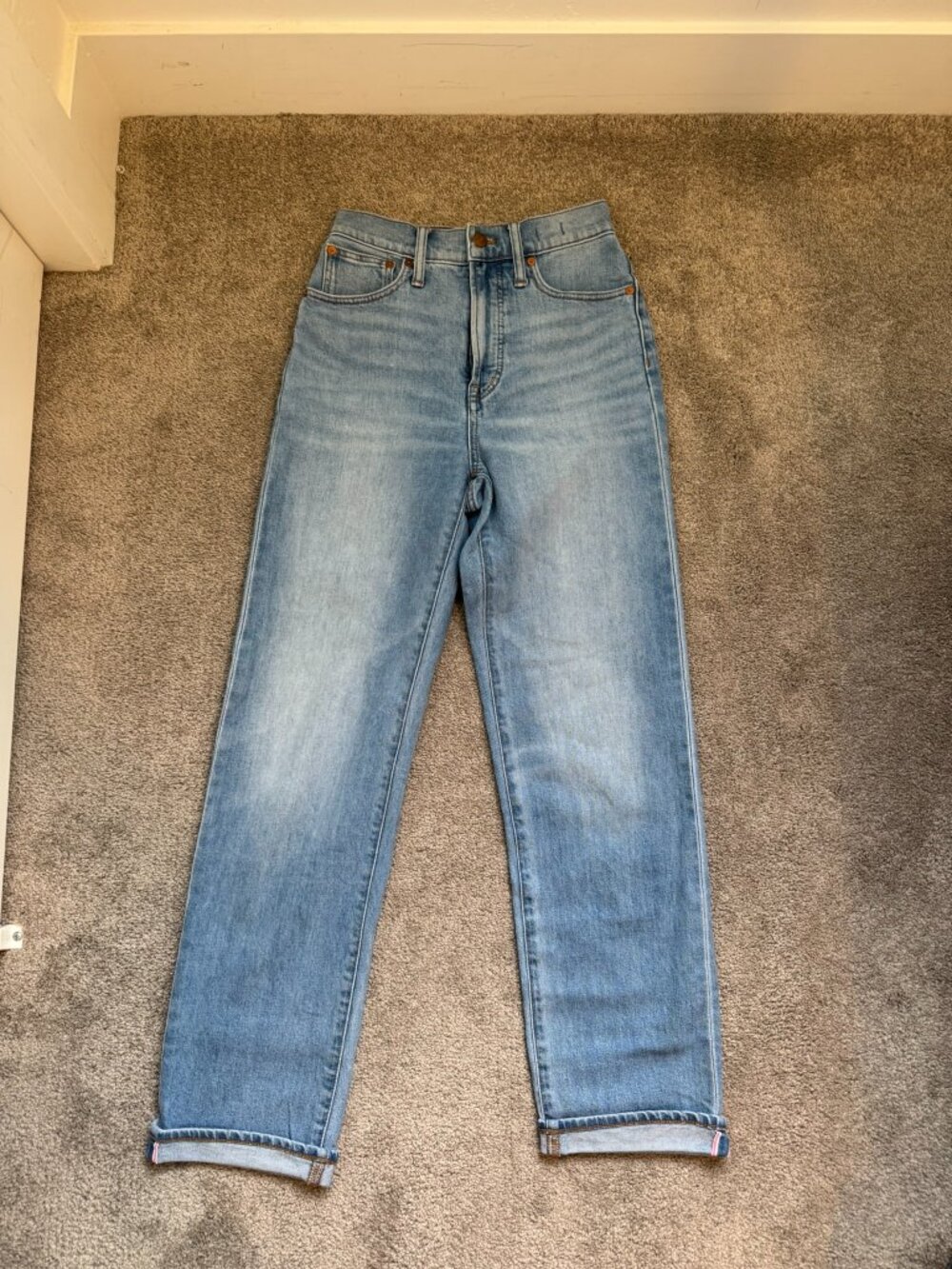 Madewell Perfect Vintage Straight Jean